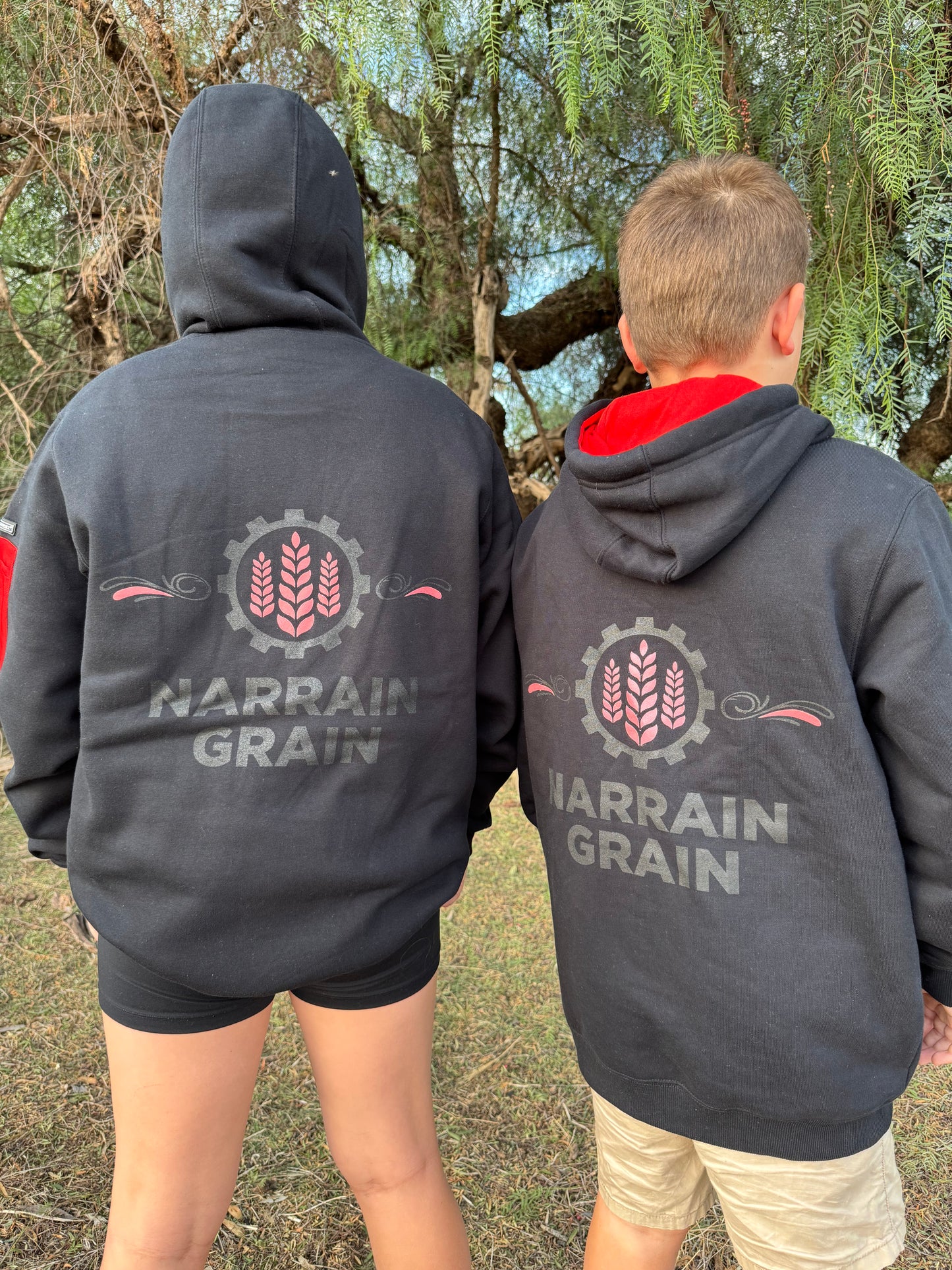 Black and Red Hoodie