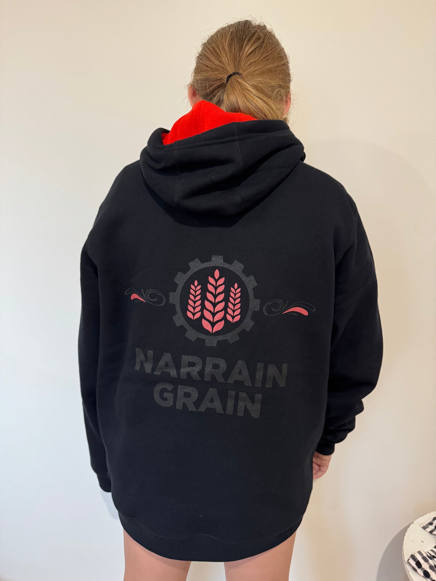 Black and Red Hoodie
